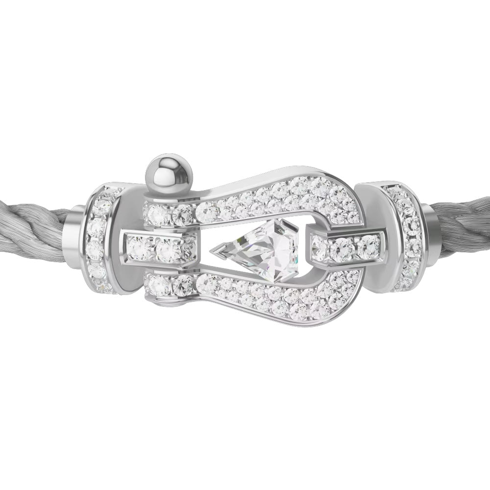 Bracelet Bateau Gris Pierre Diamant