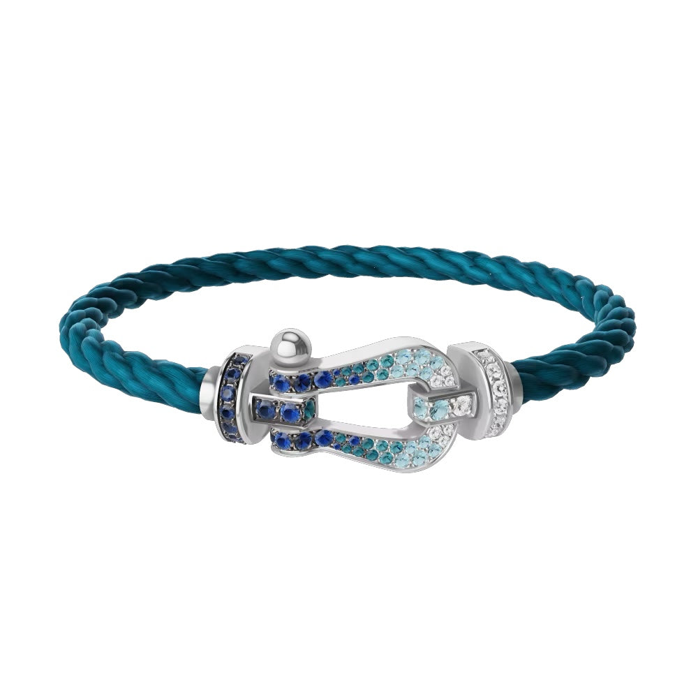 Bracelet Bateau Bleu Pierre Bleu