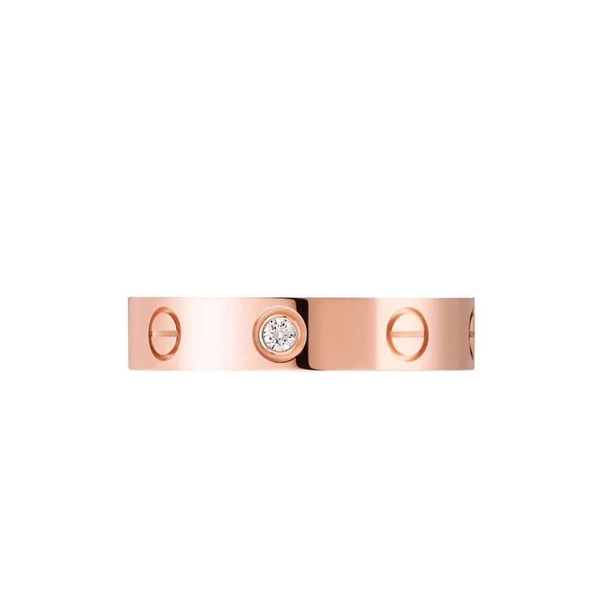 Bague Love Rose Diamant