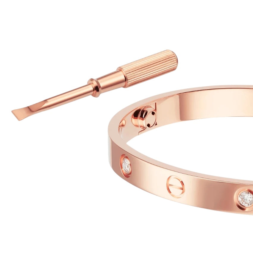 Bracelet Love Rose Diamant