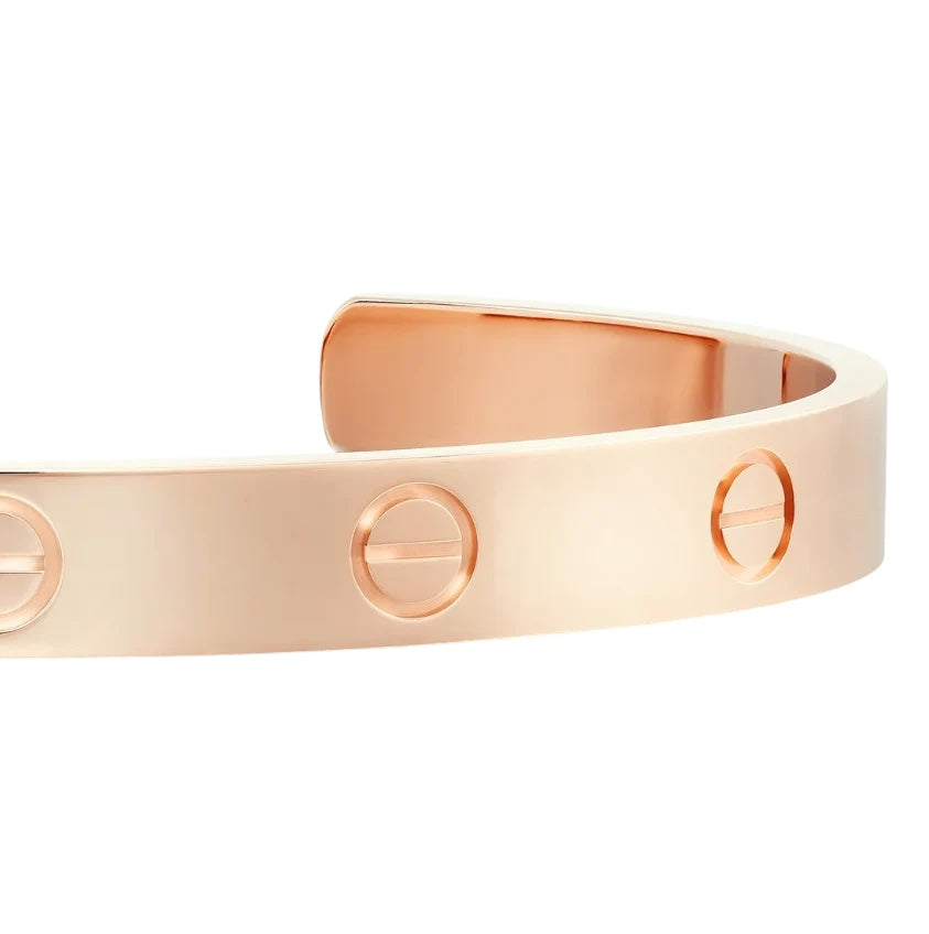 Bracelet Love Rose Ouvert
