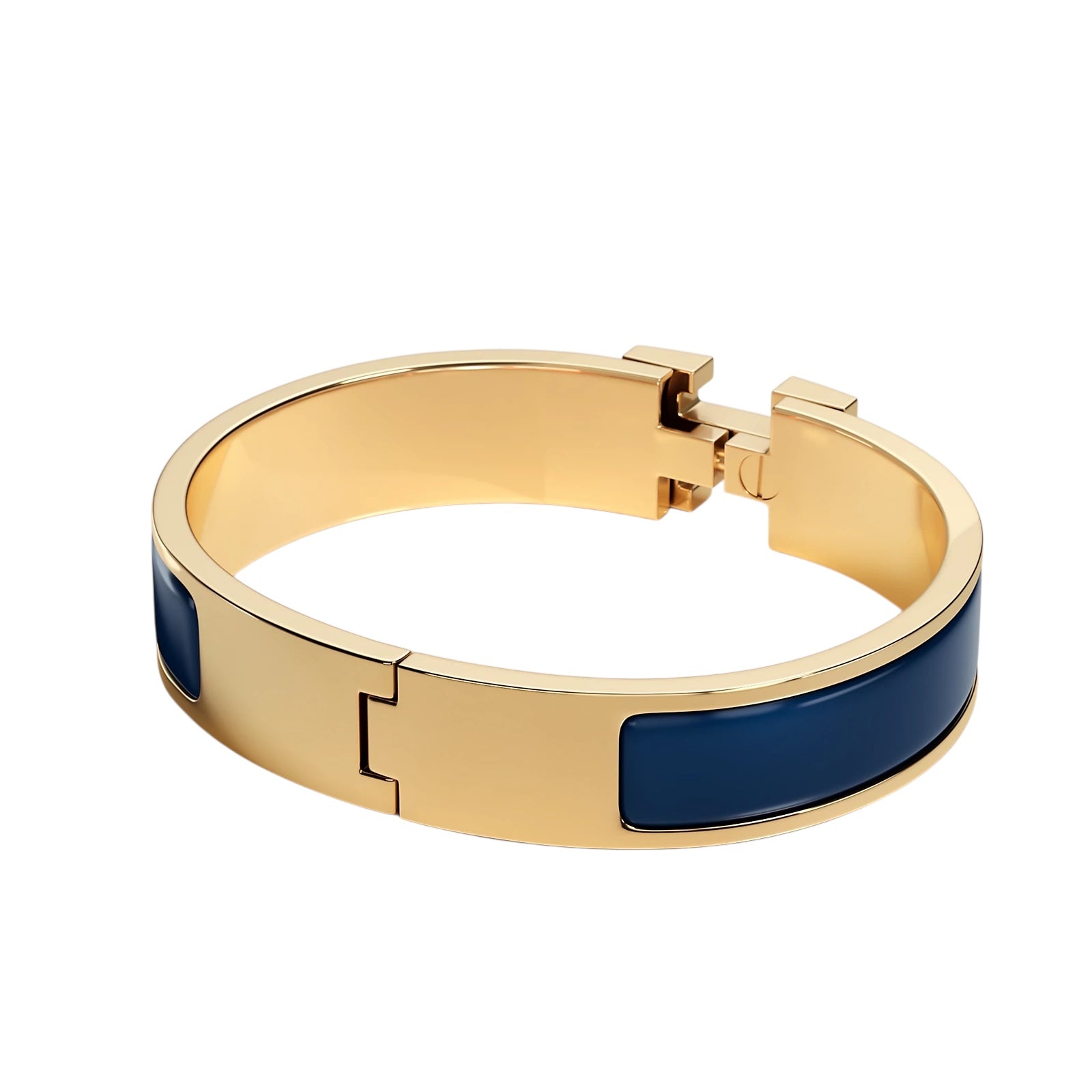Bracelet H Bleu Marine