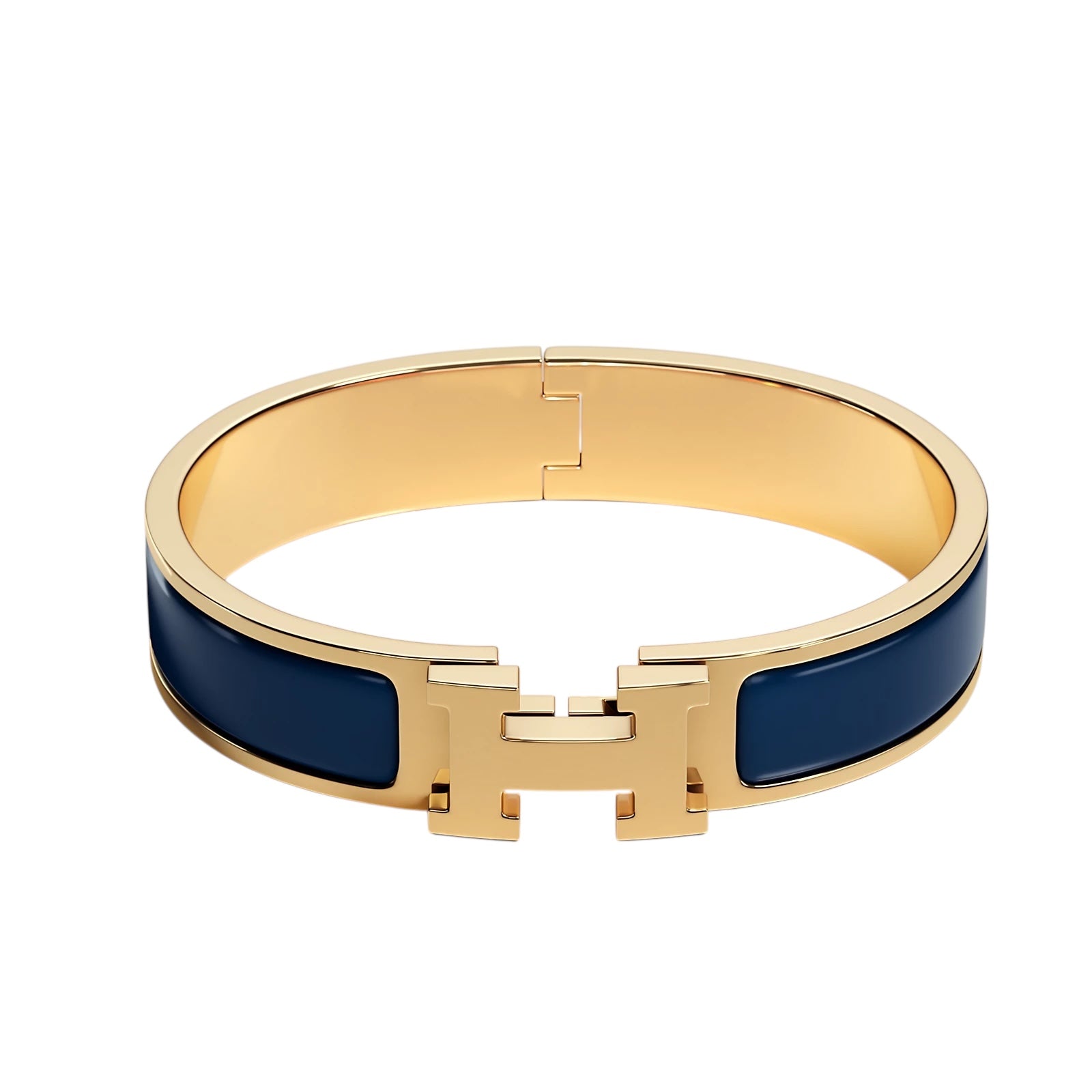 Bracelet H Bleu Marine