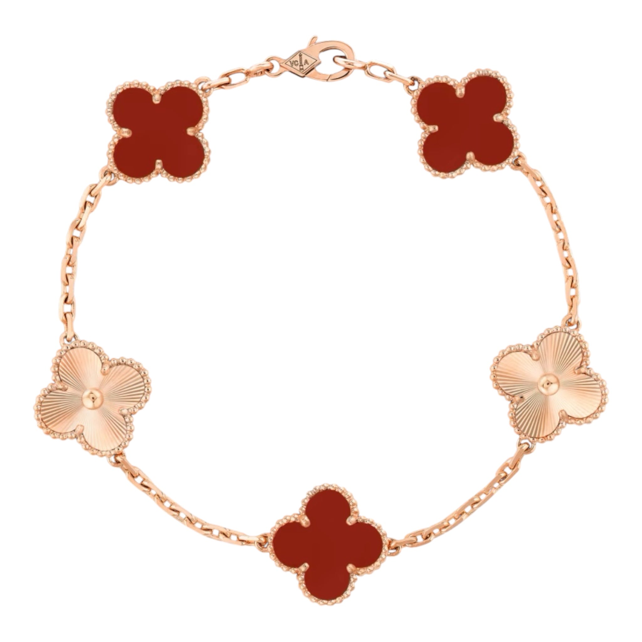 Bracelet Trèfles Doré