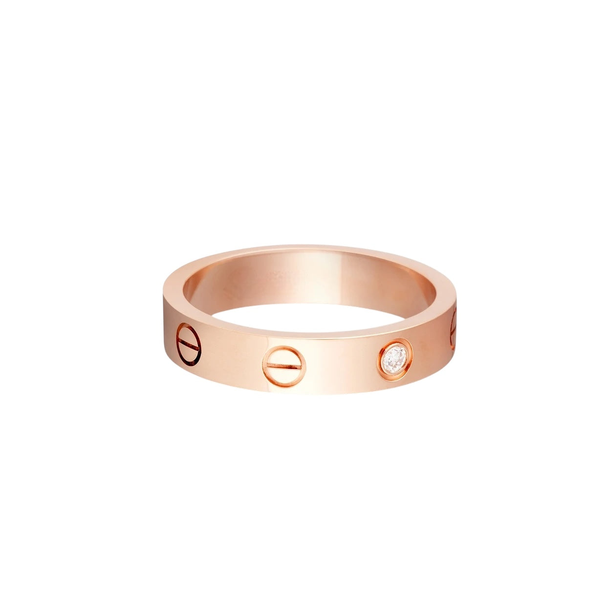Bague Love Rose Diamant