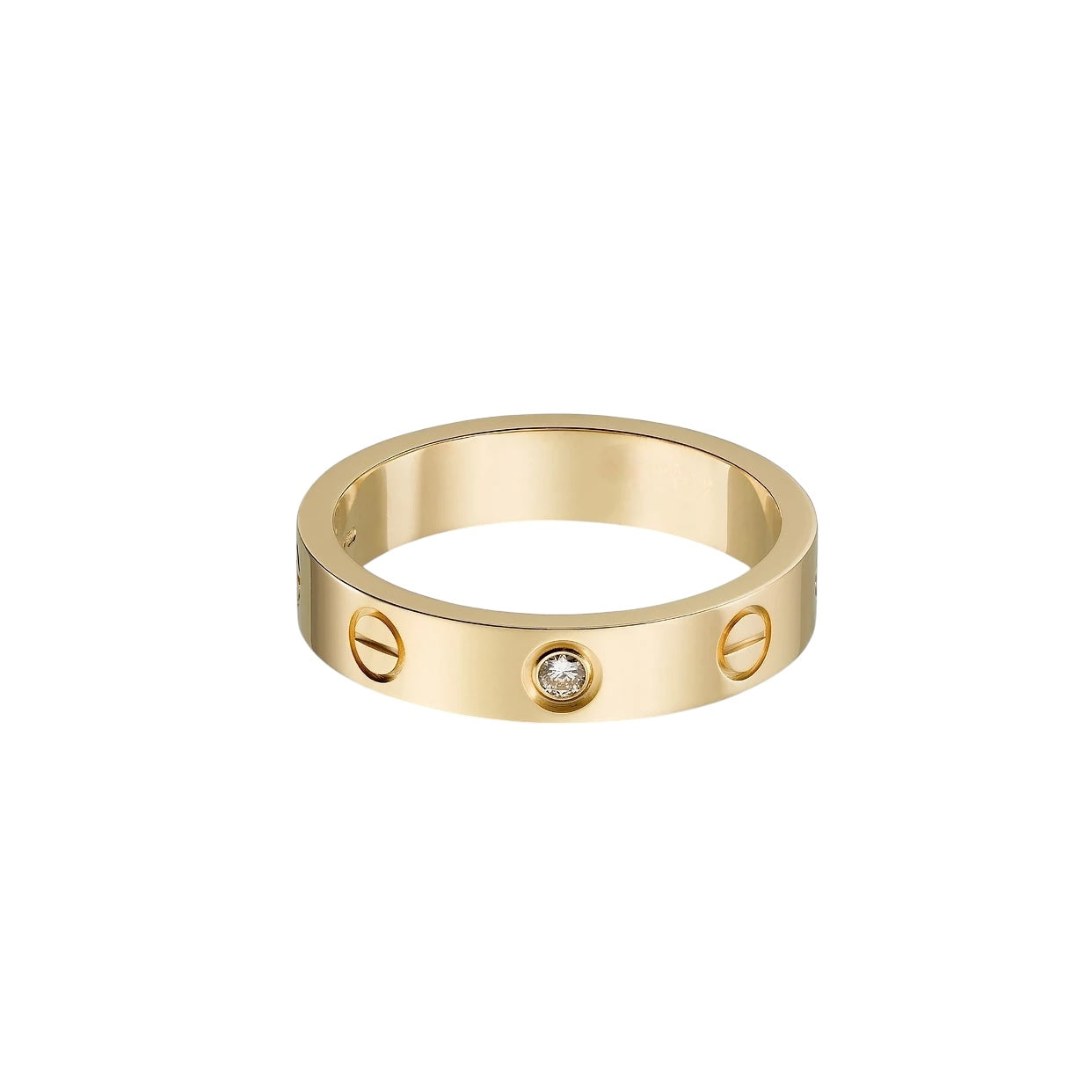 Bague Love Doré Diamant