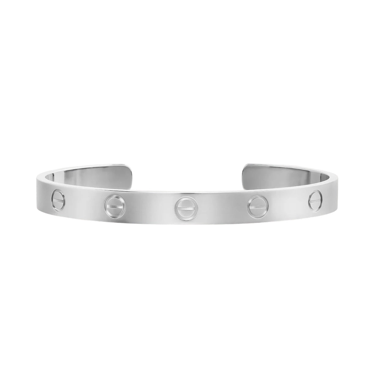 Bracelet Love Argenté Ouvert