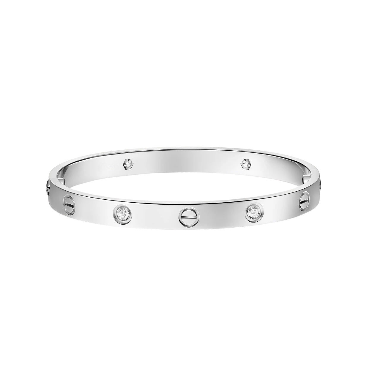 Bracelet Love Argenté Diamant