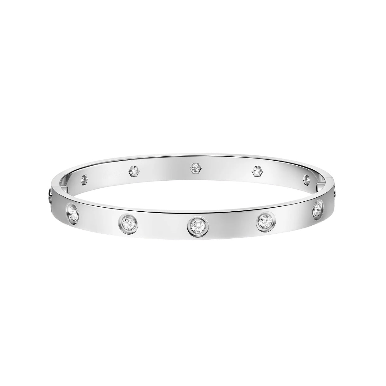 Bracelet Love Argenté Full Diamant