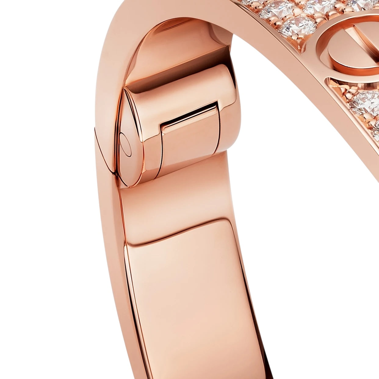 Bracelet Love Rose Pavé Diamant