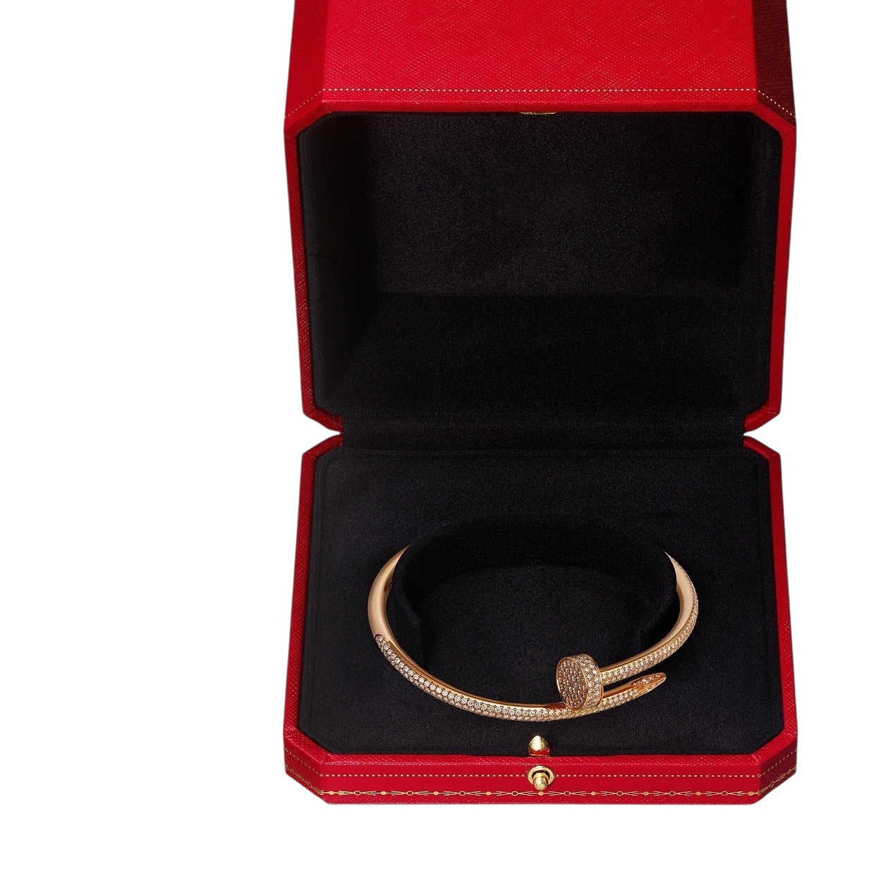 Bracelet Clou Rose Diamant