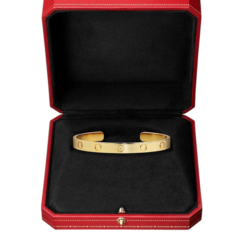 Bracelet Love Doré Ouvert