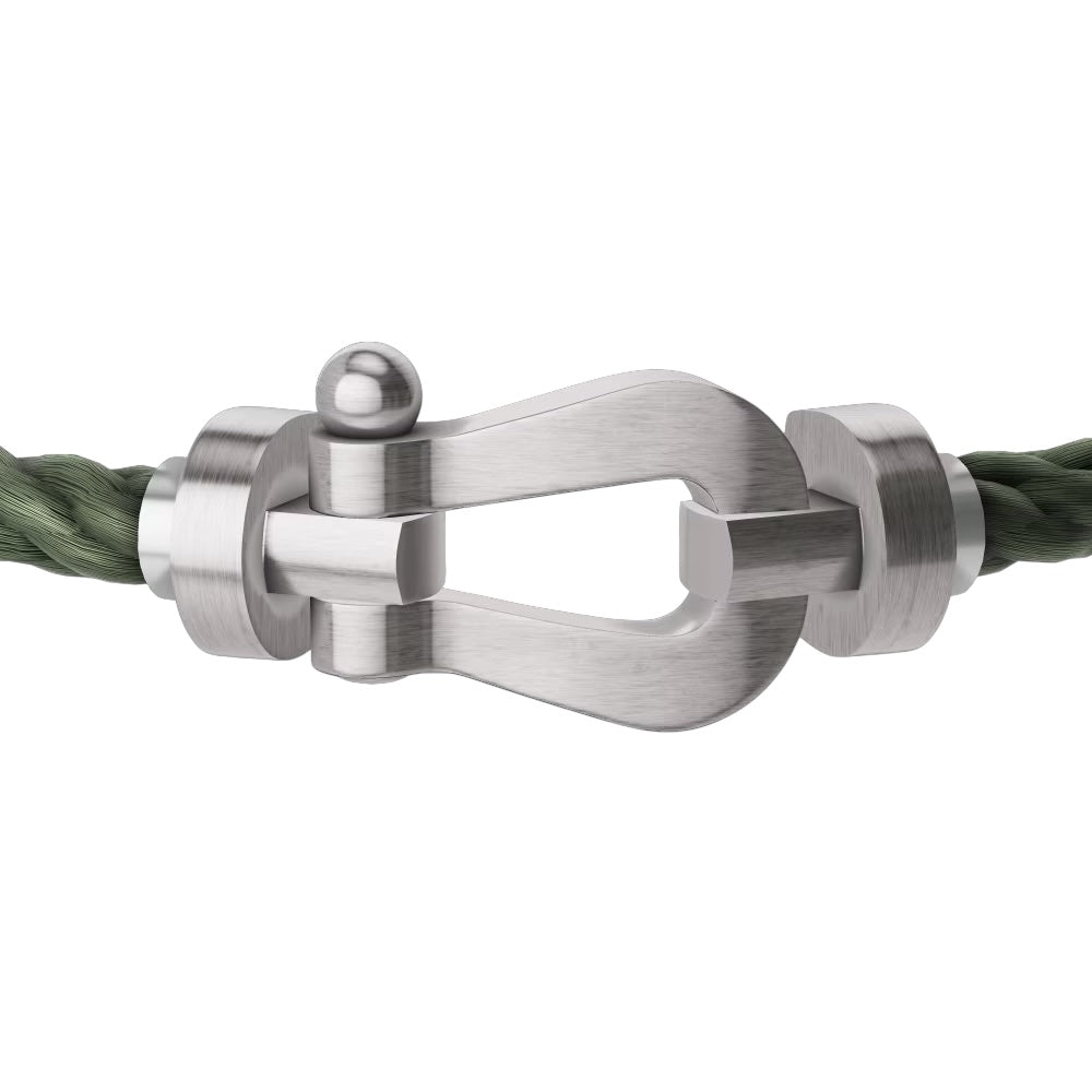 Bracelet Bateau Vert Kaki