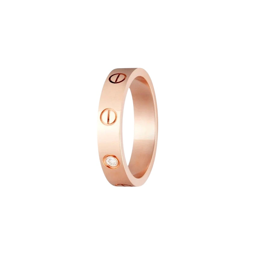 Bague Love Rose Diamant