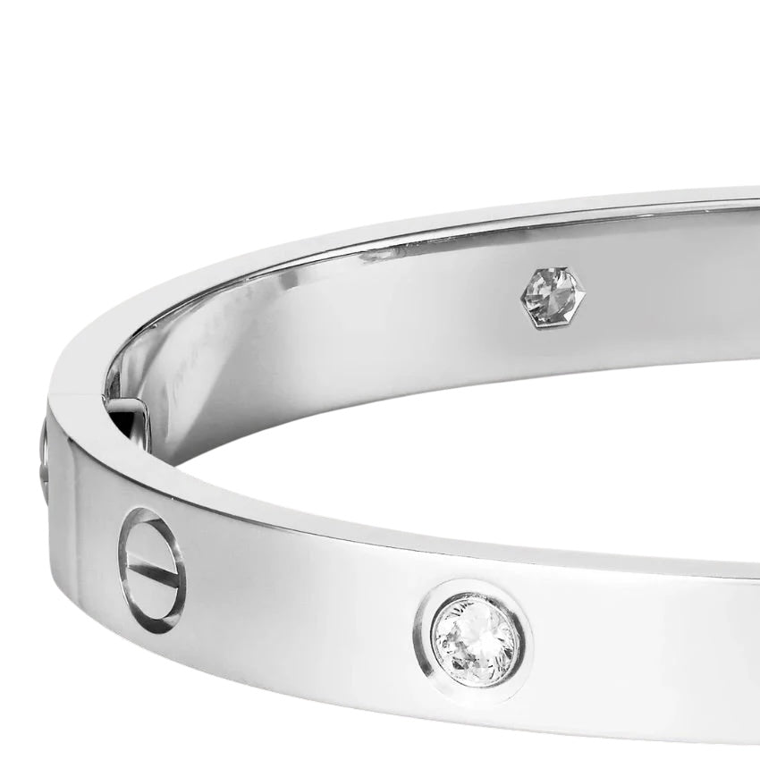 Bracelet Love Argenté Diamant