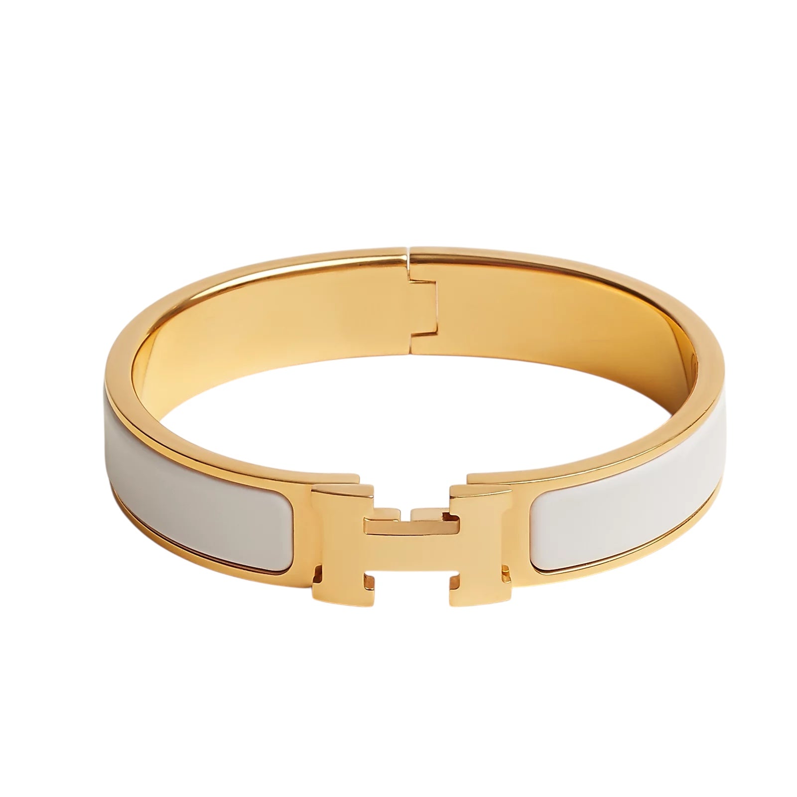 Bracelet H Blanc