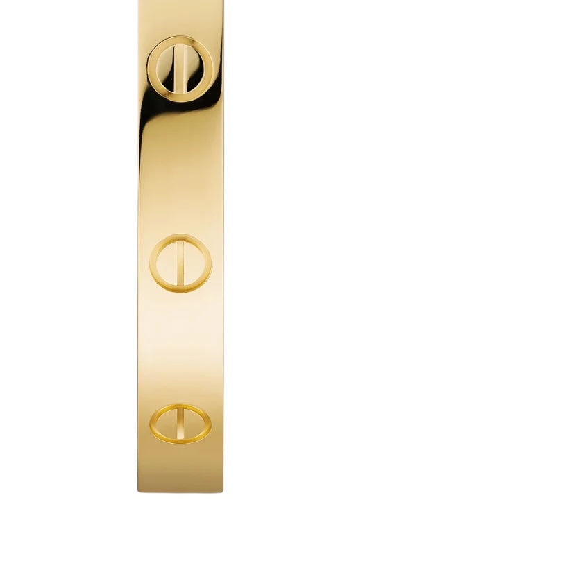 Bracelet Love Doré Ouvert