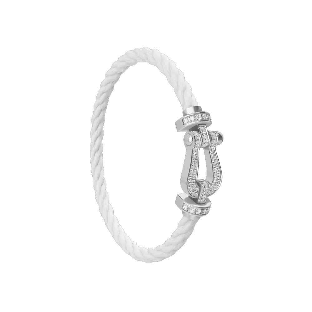 Bracelet Bateau Blanc Pierre Diamant