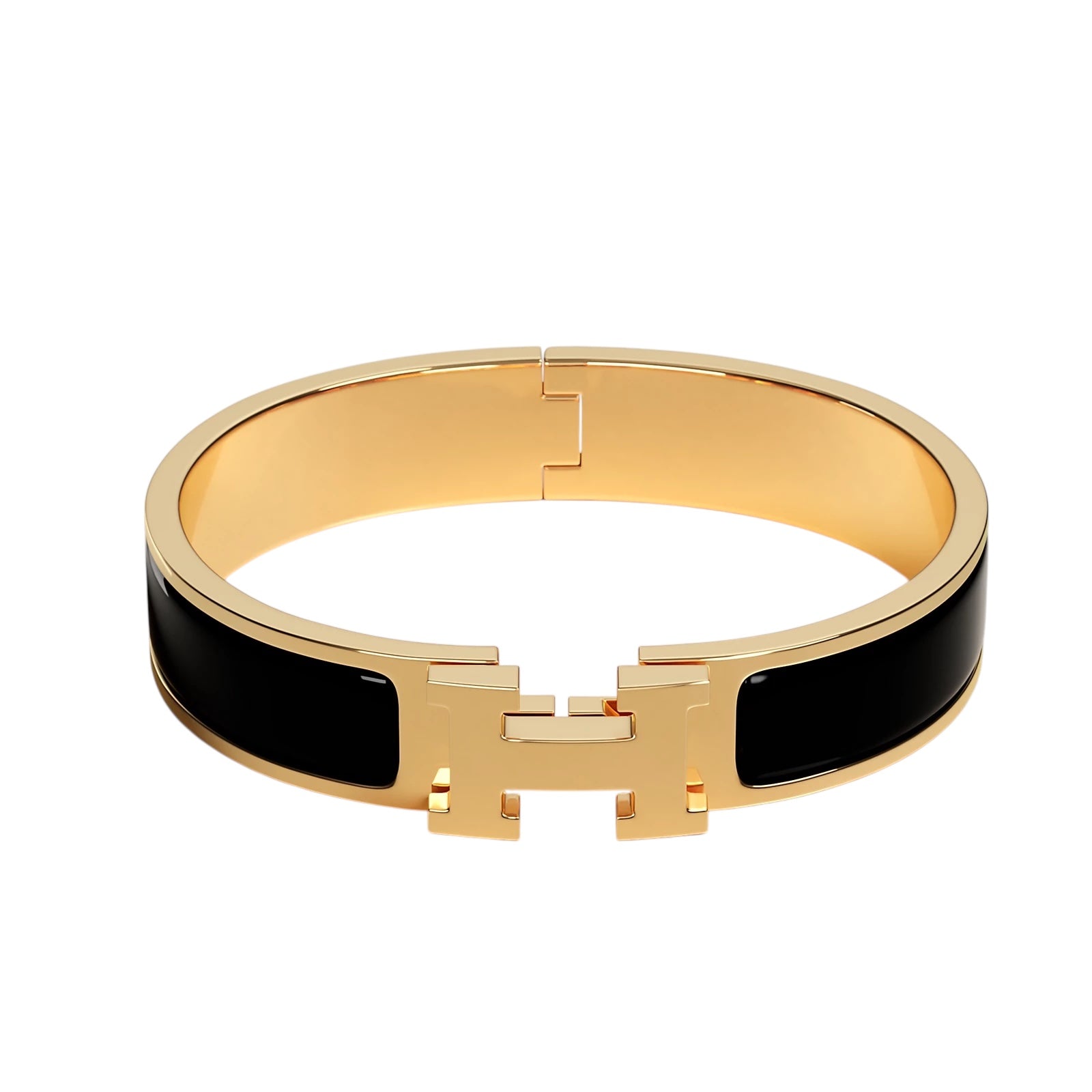 Bracelet H Noir