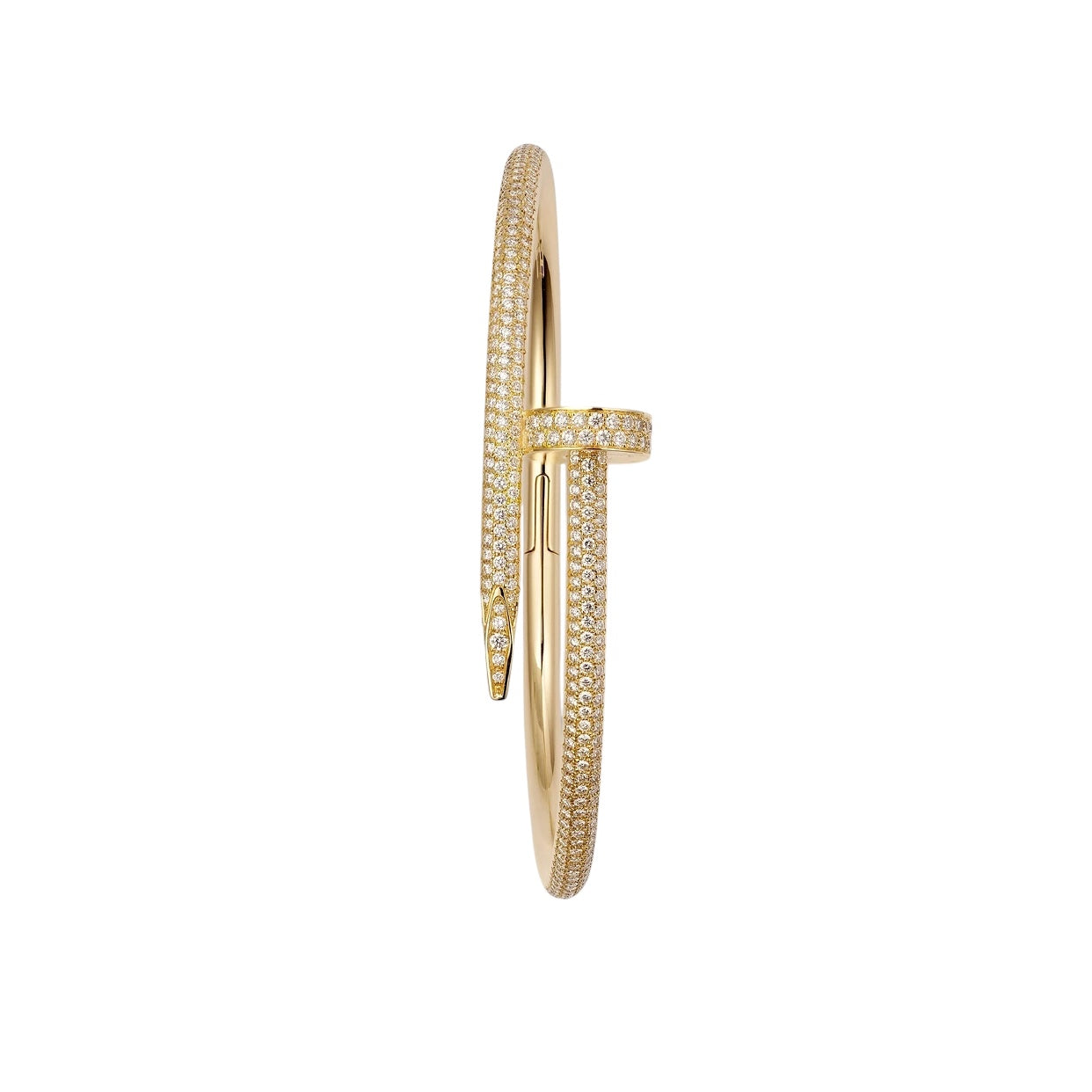 Bracelet Clou Doré Diamant